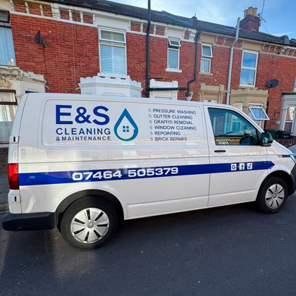 Our Van by E & S Cleaning and Maintenance Services Portsmouth