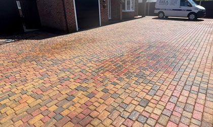 Block Paving Cleaning by E&S Cleaning and Maintenance