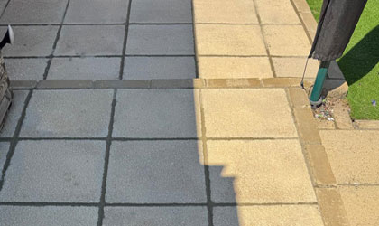 Repointing Patios by E&S Cleaning and Maintenance
