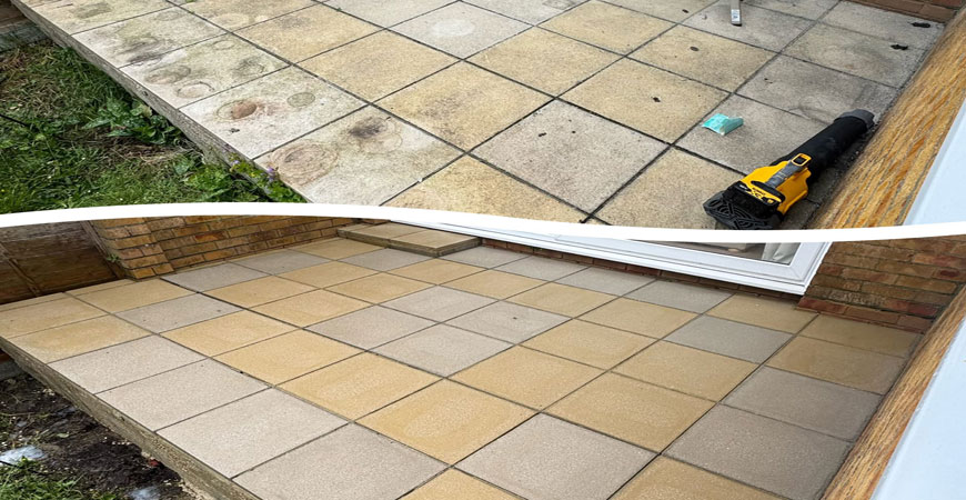 Patio Pressure Cleaning
